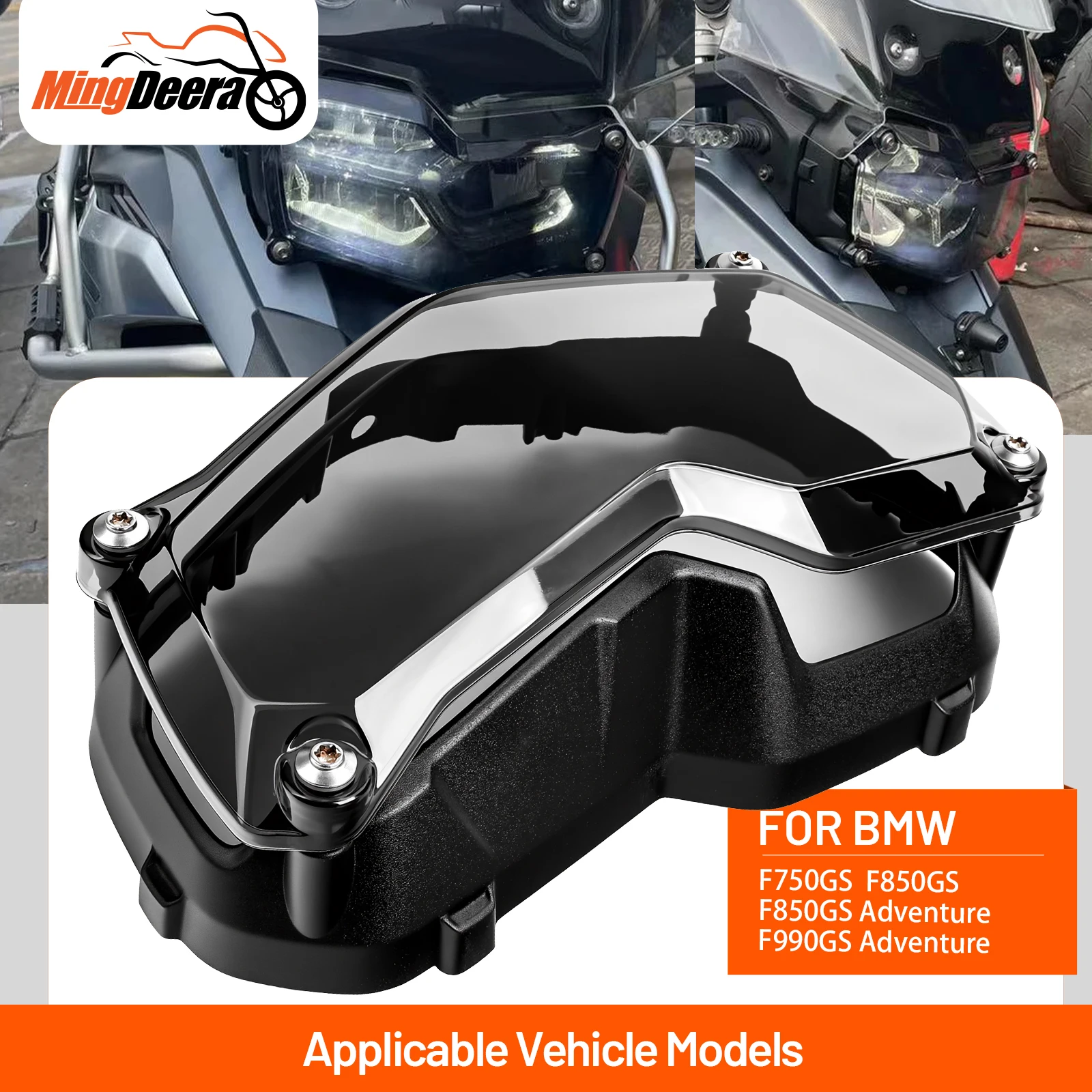 

Motorcycle Front Headlight Protector For BMW F850GS F750GS F850GS ADV Adventure 2018-2023 Headlight Protector Head