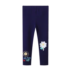 Jumping Meters 2-7T Flowers Autumn Spring Girls Leggings Pants Full Length Girls  Baby Skinny Pencil Pants Cute Girls Pants