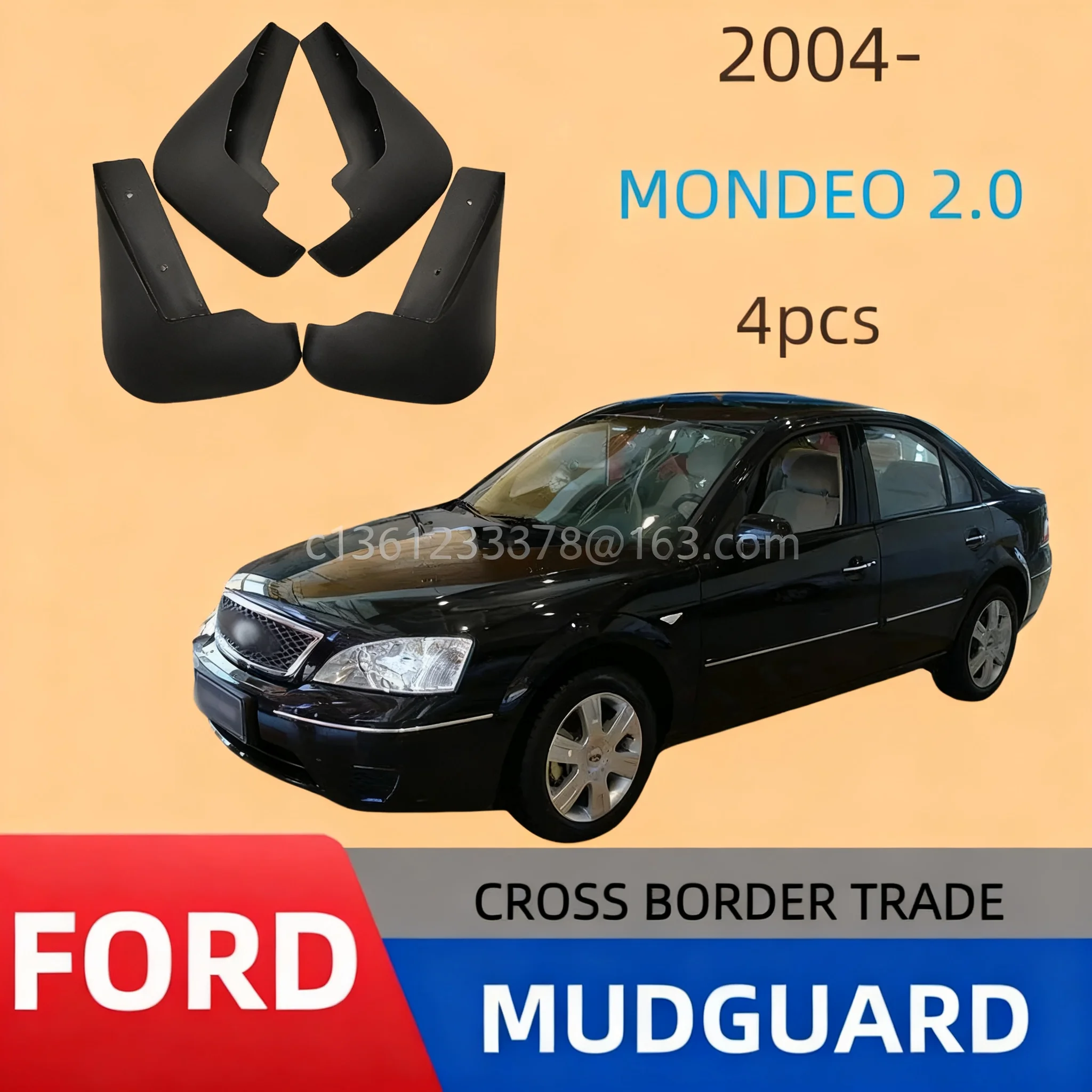 

Suitable for 2003 Ford Mondeo 2.0L fender car tire mudguardcar accessoriesmud flaps