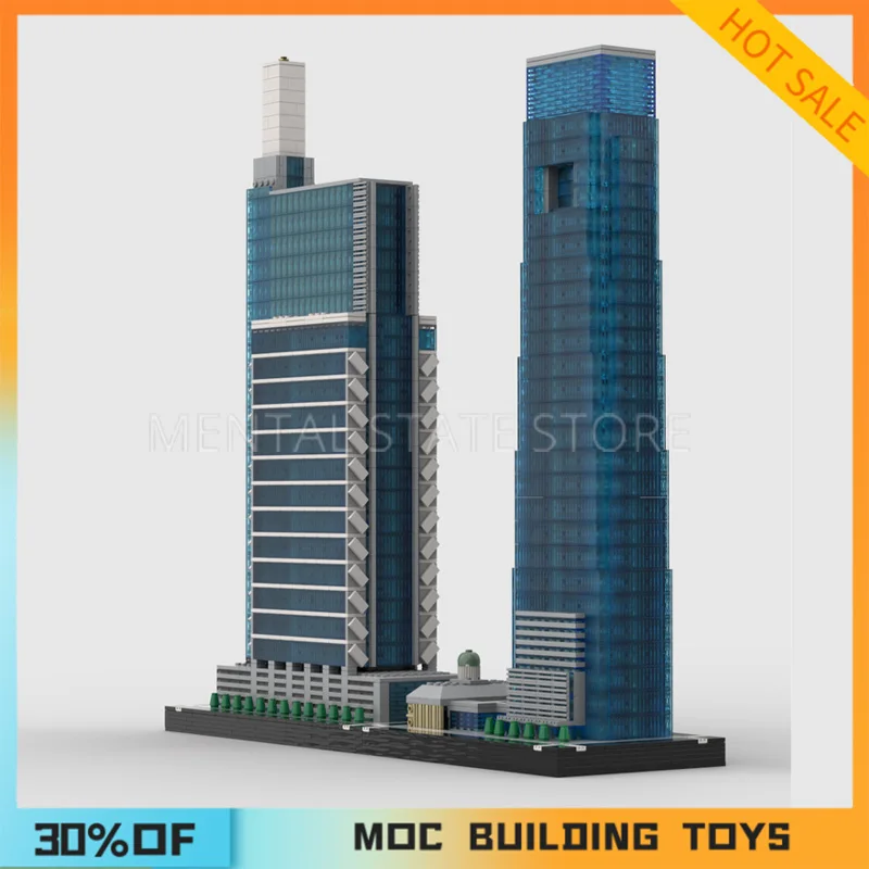 9030PCS Customized MOC Comcast Buildings Building Blocks Technology Bricks DIY Creative Assembly Education Toys Holiday Gifts