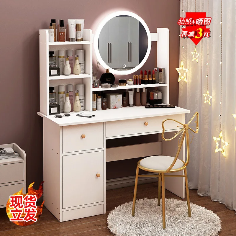 

Простой Интернет-комод для знаменитостей, шкаф для хранения, встроенный туалетный столик, небольшой туалетный столик для спальни, маленькая квартира, повязка