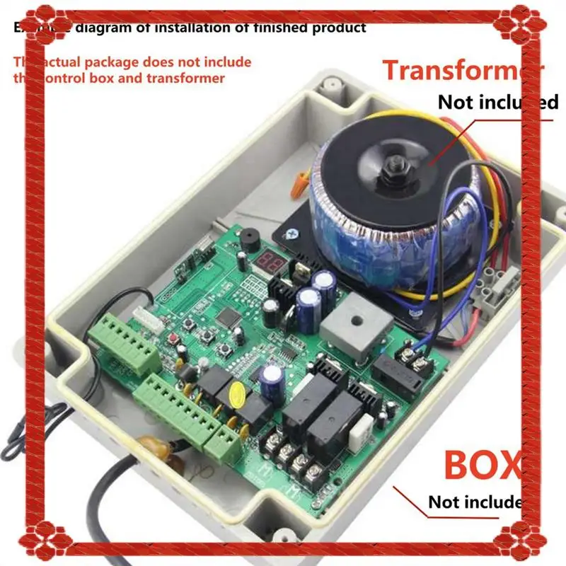 

24-Hour Delivery DC 24V Control Board PCB Panel Smart Control Center For Automatic Double Arms Swing Gate Opener System