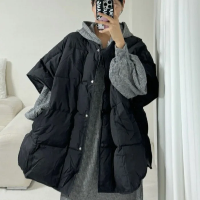 Chaleco holgado Svel para mujer Jaet coreano Sle Faionable diseño Retro invierno nueva llegada Top de algodón artículo que combina con todo