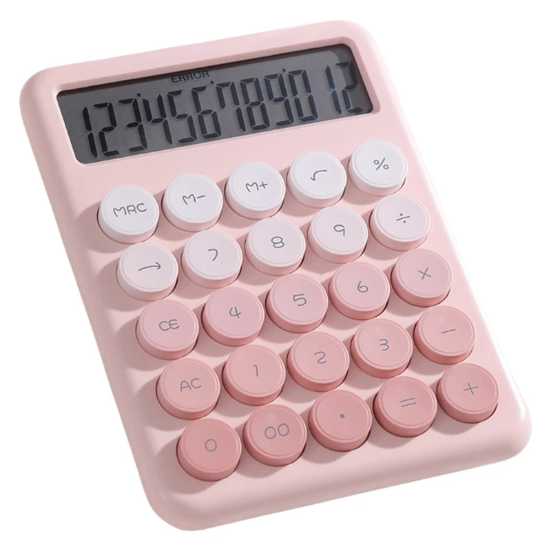 Stylish Office Calculator with Quiet Operate and Fun Keypad Calculator