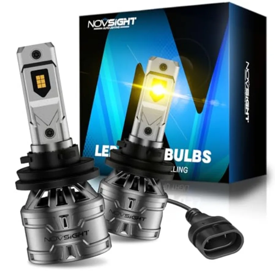 

LED Fog Light Bulbs - 3000K Yellow/Amber IP68 Waterproof Pack of 2