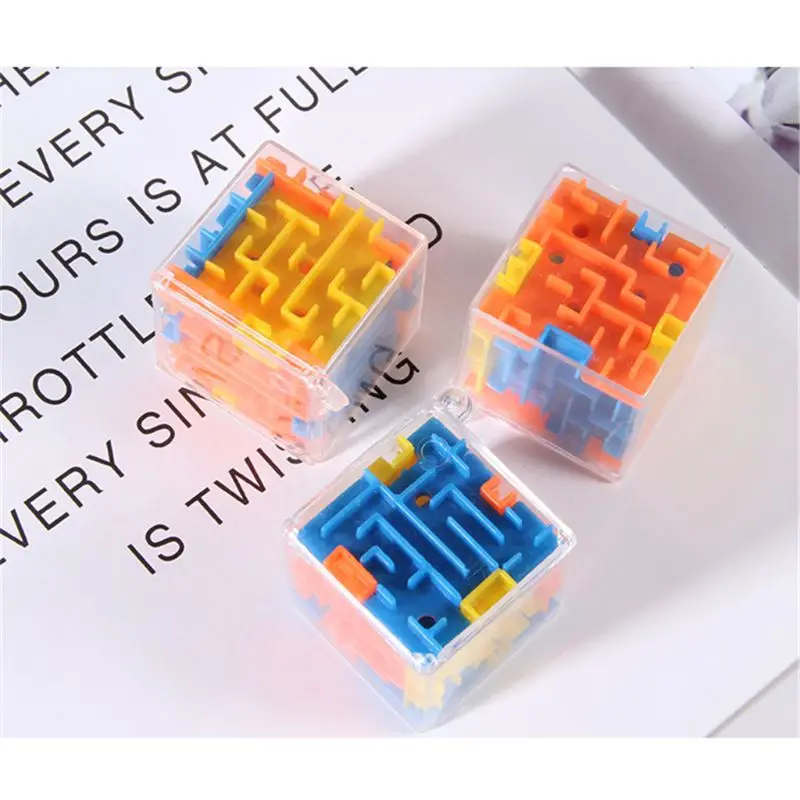 Y1UB Children's Simulated Puzzle Maze Cube Educational Toy Training Supplies