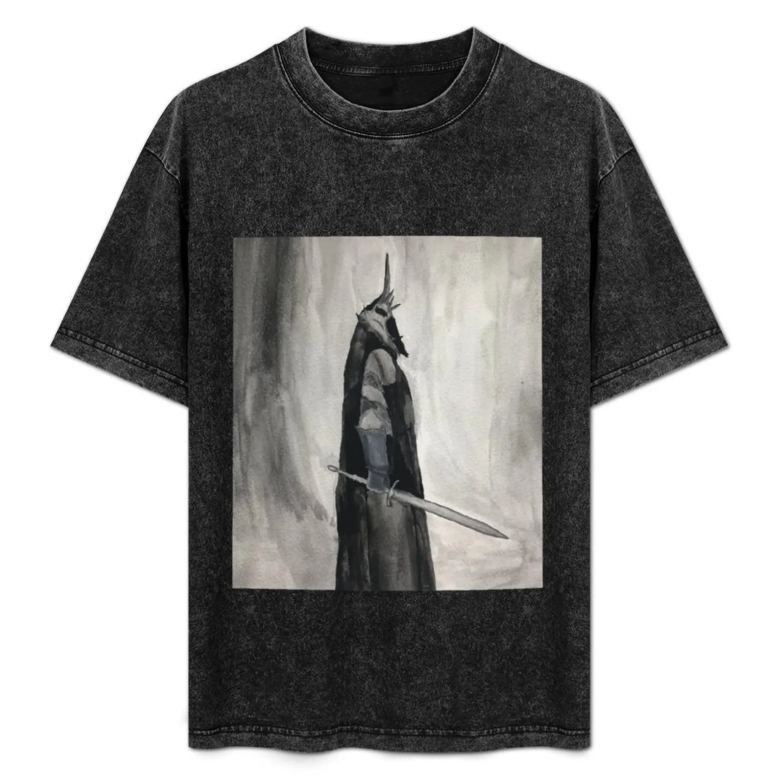 

Футболка The Witch King of Angmar, повседневный рождественский топ с короткими рукавами