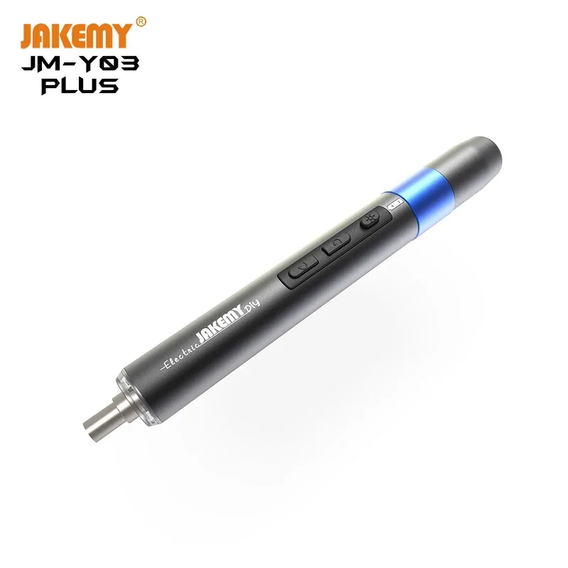 JAKEMY JM-Y03 Mini Cordless Electric Screwdriver with Removable Rechargeable Lithium Battery for DIY Phone Laptop