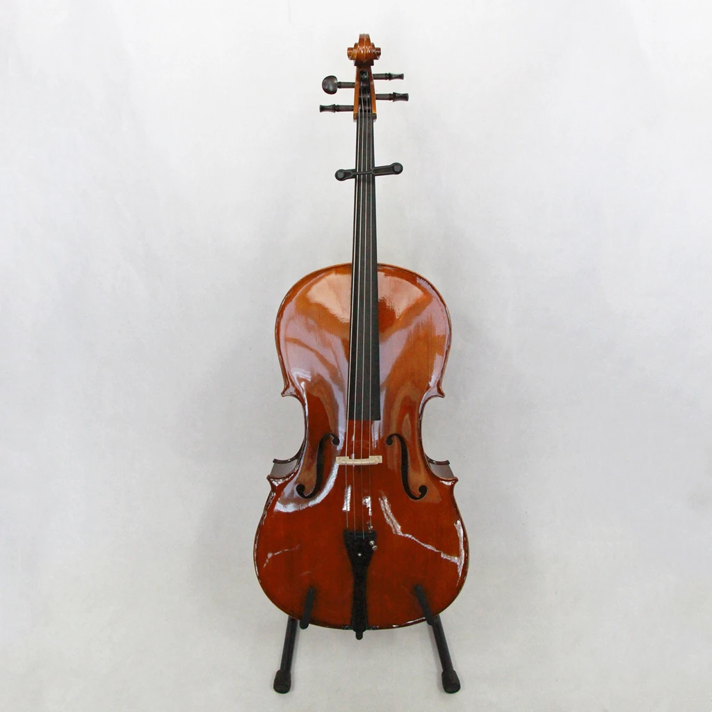 

High End Solid Wood Handmade Cello Best Cost-performance 4/4 Cello With Full Set Of Ebony Accessories Good Price Cello