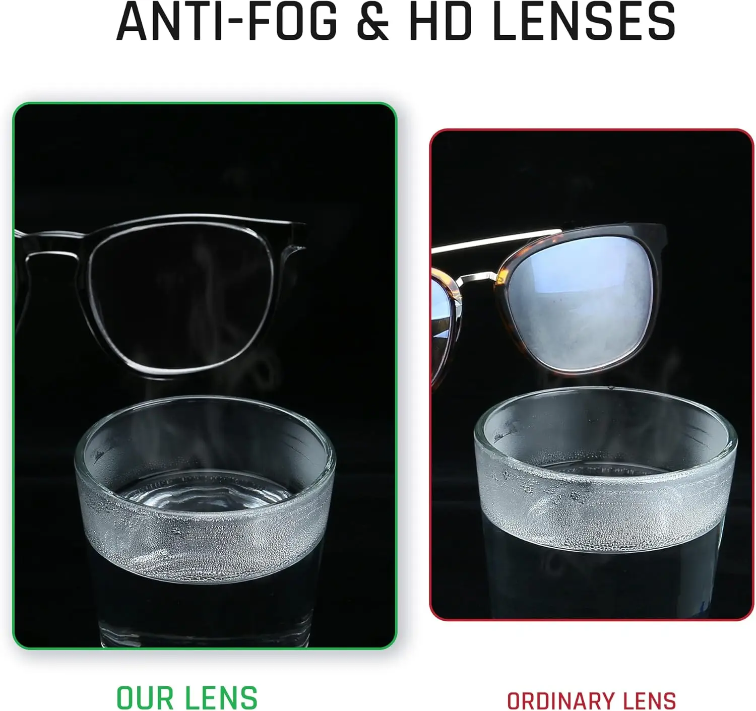 Elegante Óculos De Proteção Óculos De Segurança, Clear Anti Fog Lentes