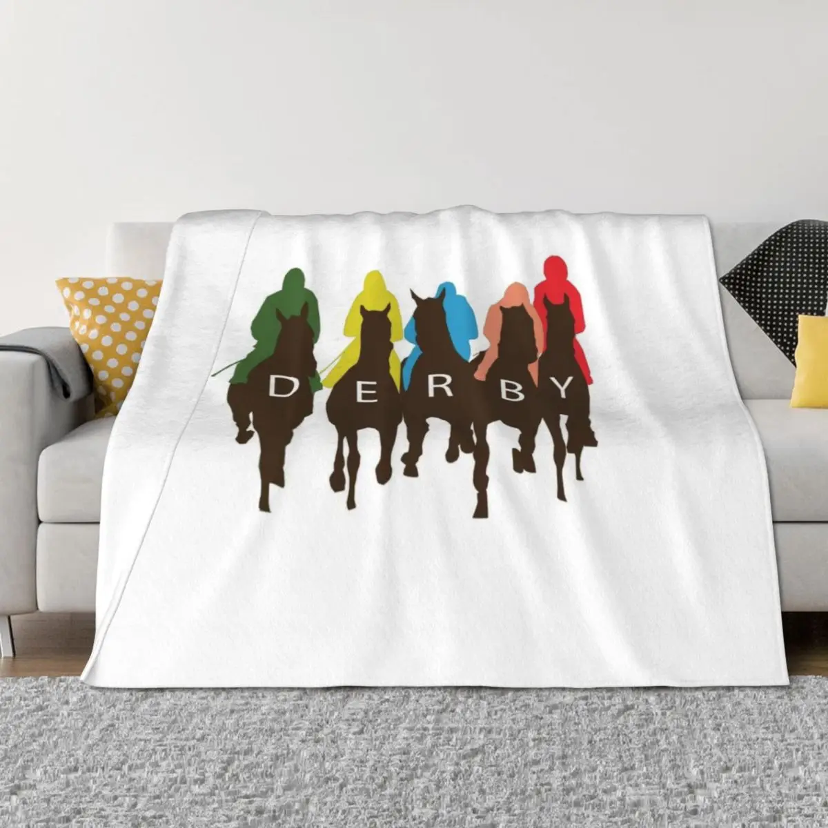 

Derby Shirt Kentucky 2018 Cinco De Mayo for Men Women Kids Throw Blanket Flannel heavy to sleep Baby Camping Blankets