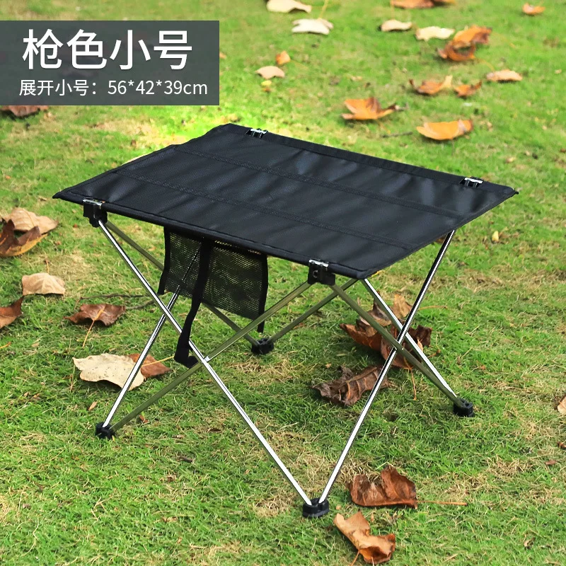 Outdoor Camping Ultralight Portable Folding Table Picnic Cloth Table 55x40cm
