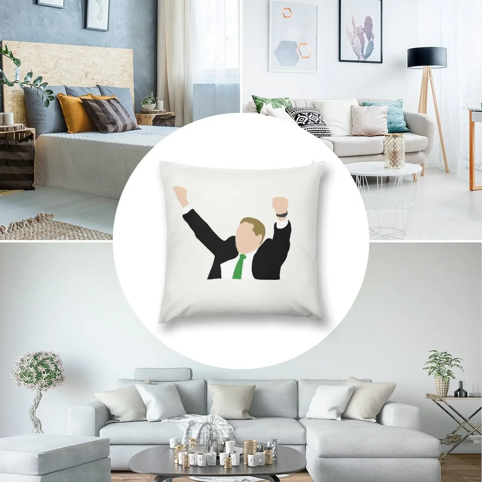 Tom Izzo Throw Pillow Almofada de Natal capa de almofada luxuosa