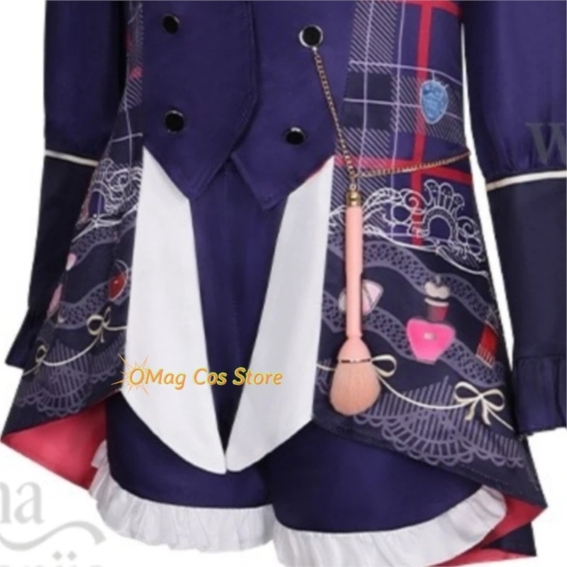 

Костюм Luka OMag Cos, новый наряд, платье с темным узором, готическая Лолита, длинный розовый парик, Хэллоуин, косплей для девушек