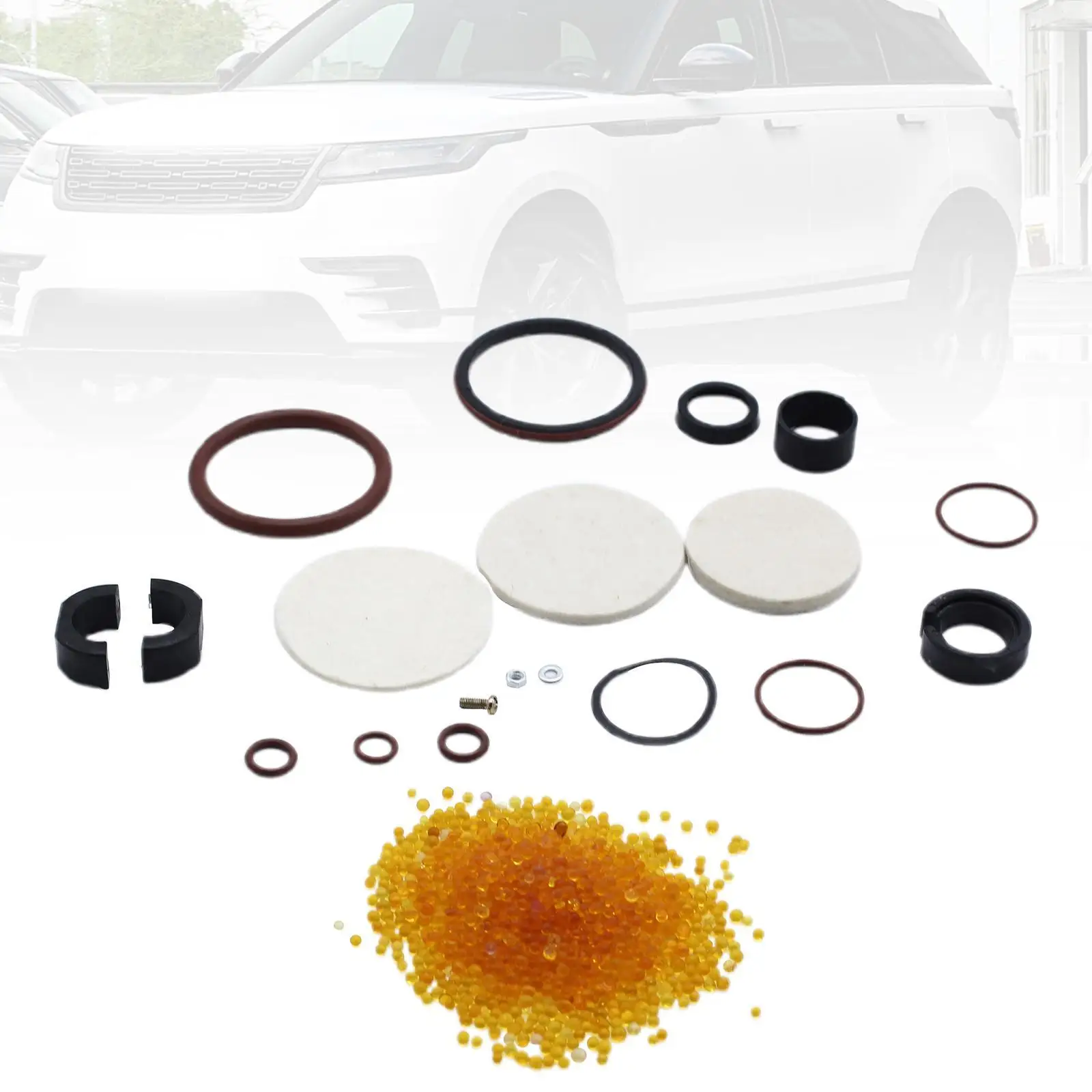Air Compressor Repair Kit Spare Parts Easy to Install O Ring Seal Assembly Practical Professional Replace for Range Rover Sport