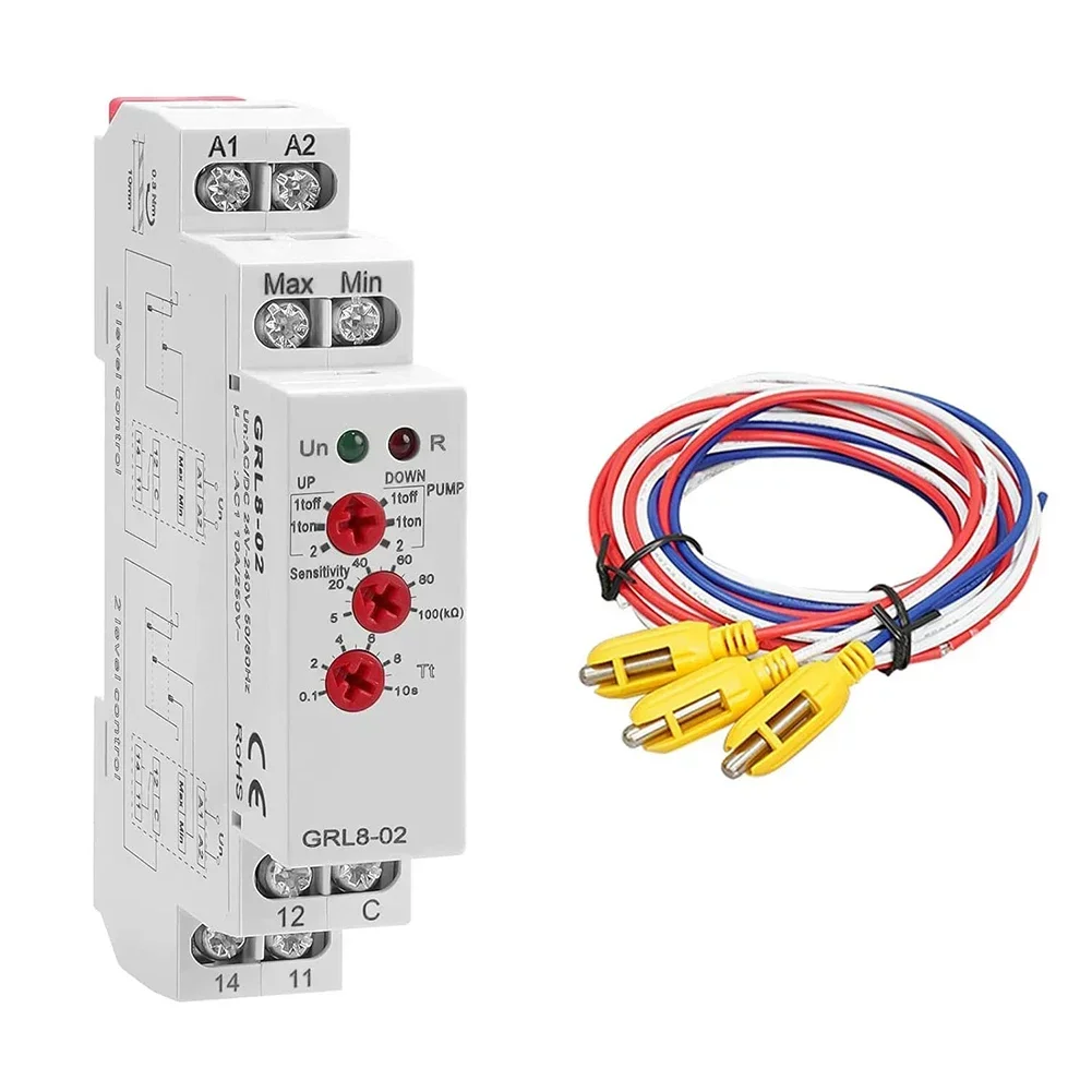 

GRL802 Water Level Controller Compact Design with Adjustable Sensitivity for Optimal Performance in Various Settings