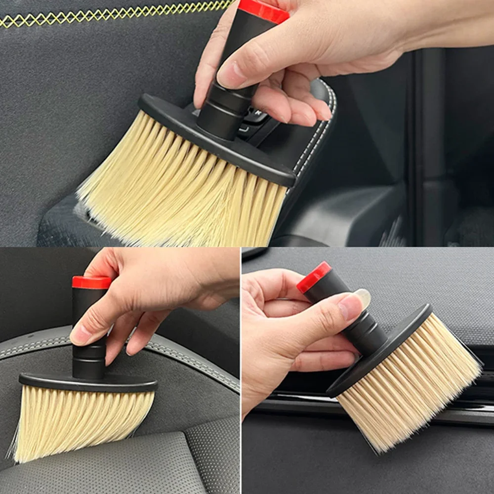 Auto Klimaanlage Outlet Detaillierung Pinsel Universal Autos Weiche Staub-reinigung Detail Pinsel Auto Clean Werkzeug Zubehör