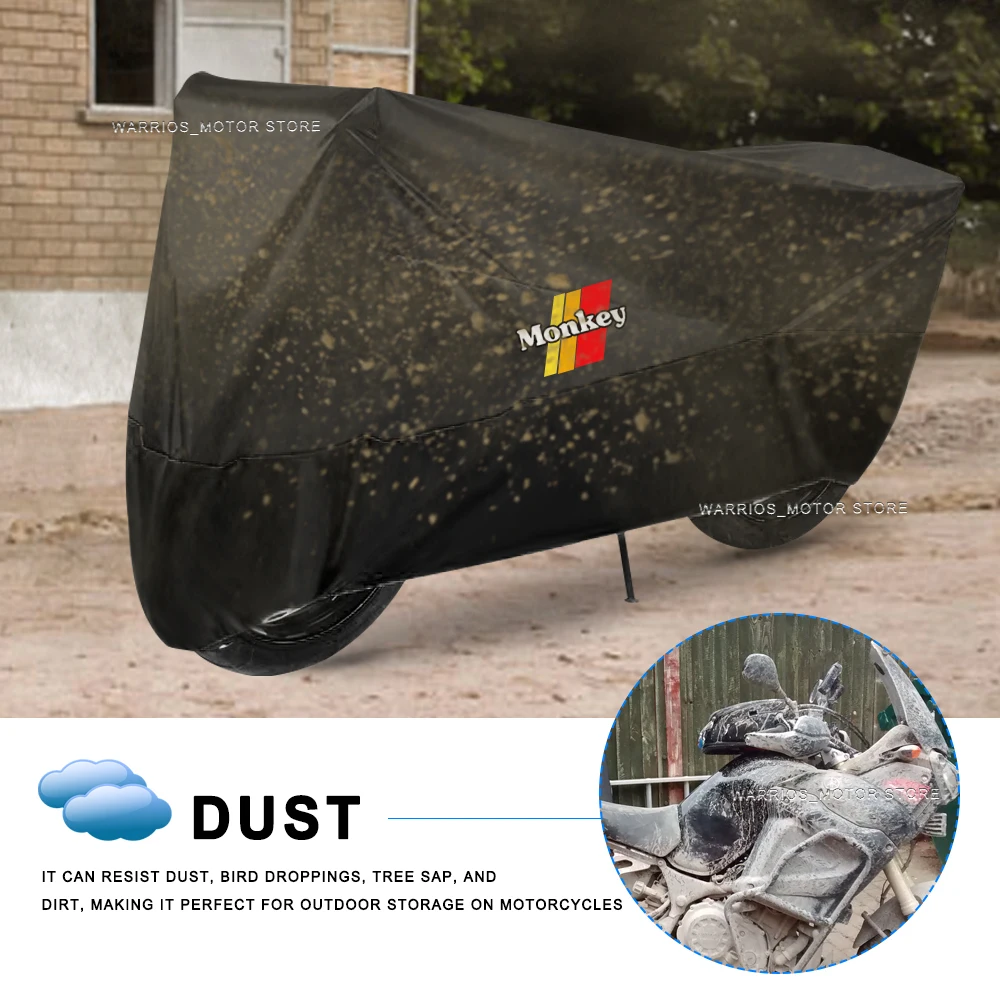 Motorcycle Cover Outdoor Rain Dustproof UV Protector Covers For Honda Monkey 125 z125