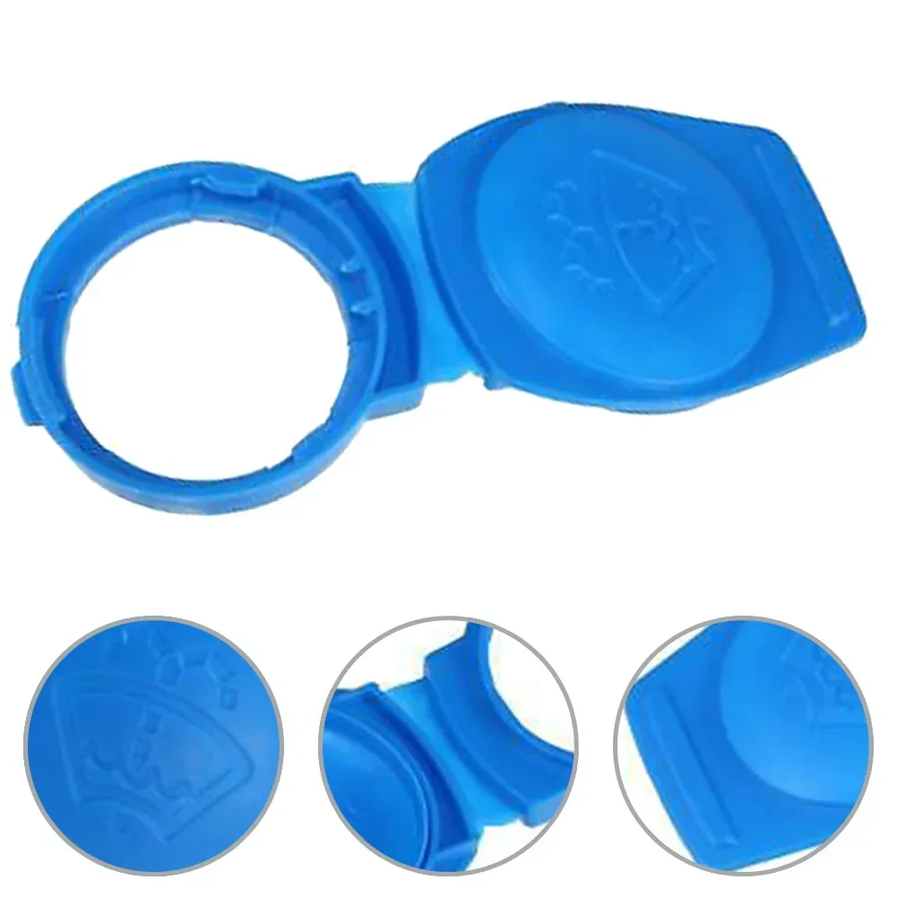 Blue Wiper Washer Fluid Reservoir Tank Bottle Cap Cover  For Windshield Washer Fluid Reservoir Cap