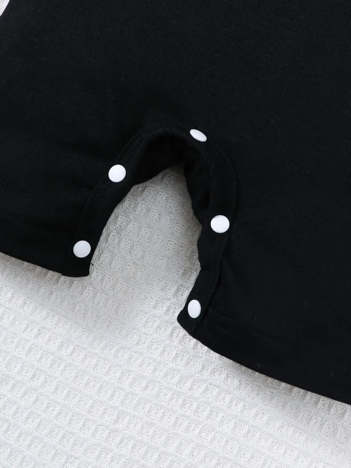 Summer Newborn Infant Baby 0-1 Years Old Boys Lapel Grid Splicing Short Sleeve Onepiece Rompers