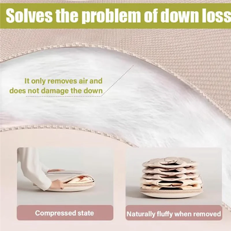 

ABPR-Hanging Garment Storage Bag With Self-Compressing Zipper, Ideal For Down Jackets And Clothing