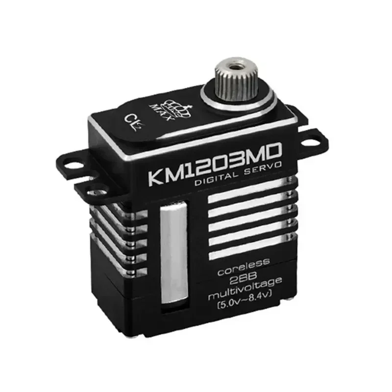 1pcs for Kingmax KM1203MD-20g 9kg.cm DC Digital Metal Gears Mini Servo For 450-480 Class Helicopter Swashplate 30E Fixed-wing