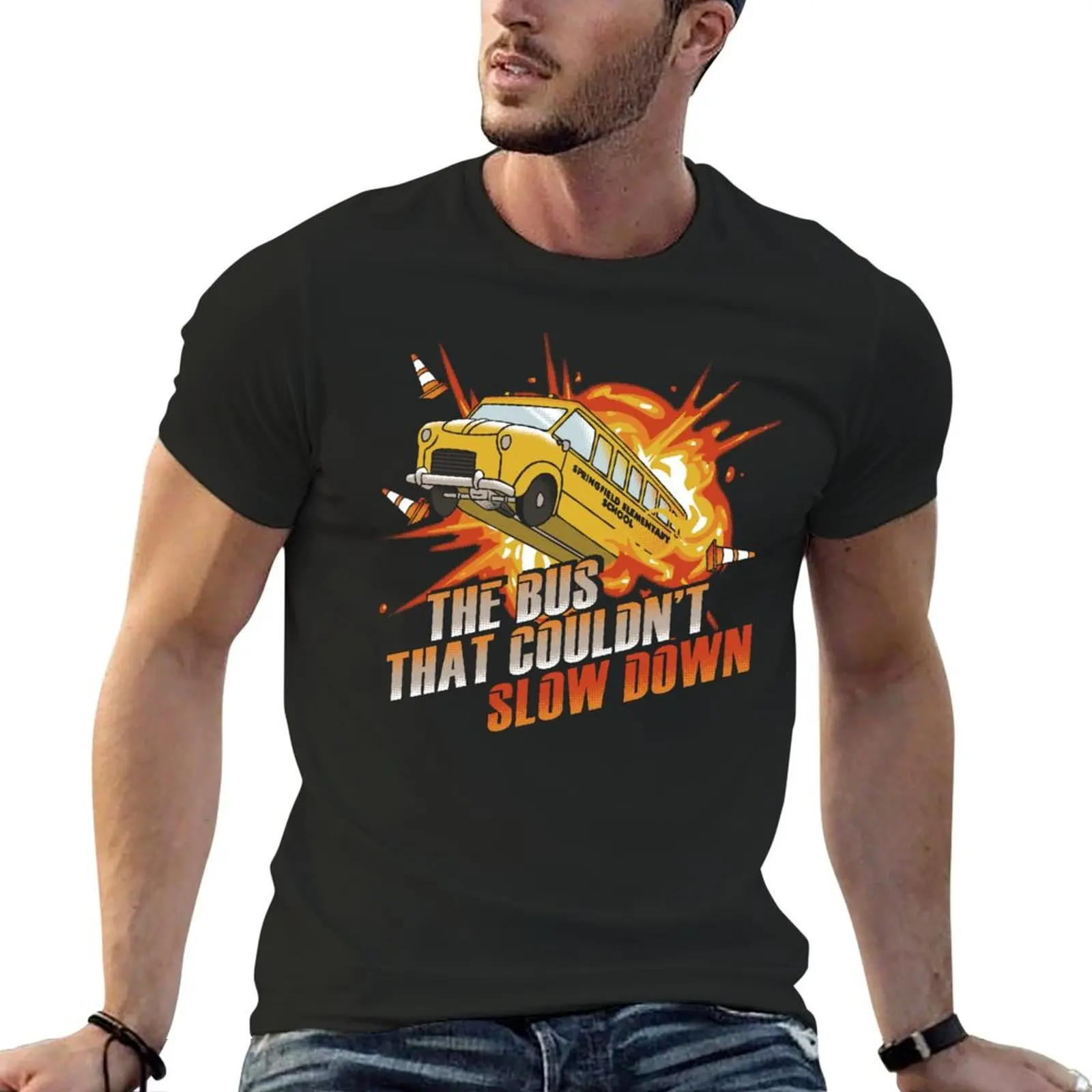

The Bus That Couldn't Slow Down Movie T-Shirt graphic shirts designer shirts t shirts men