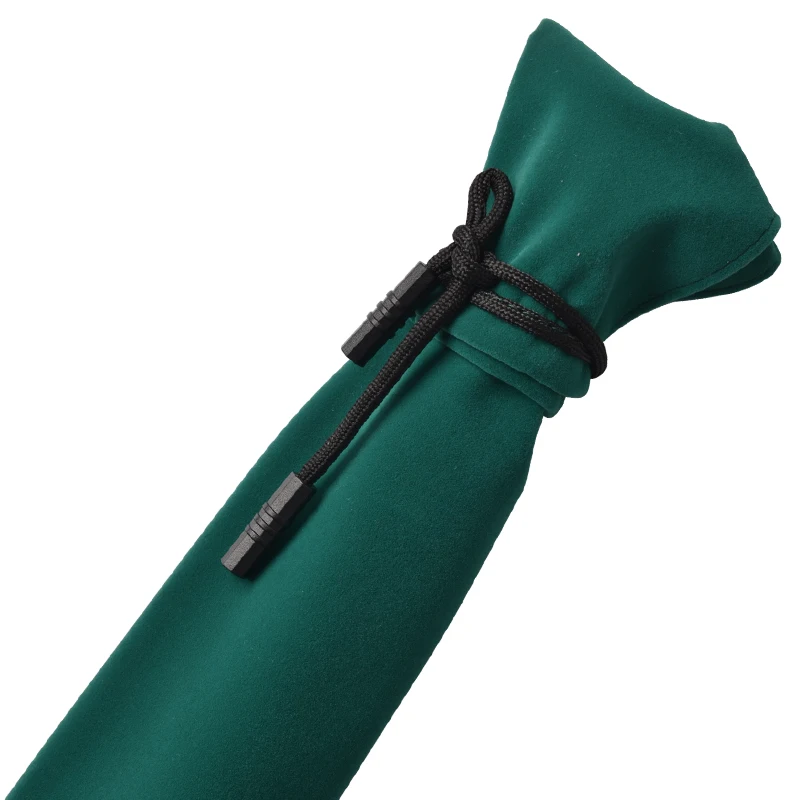 Non-Elastic Long Fishing Rod Storage Bag Dustproof Wide Outer Fleece Bag Protection for Long Section Rod Linzli Outdoor Gear