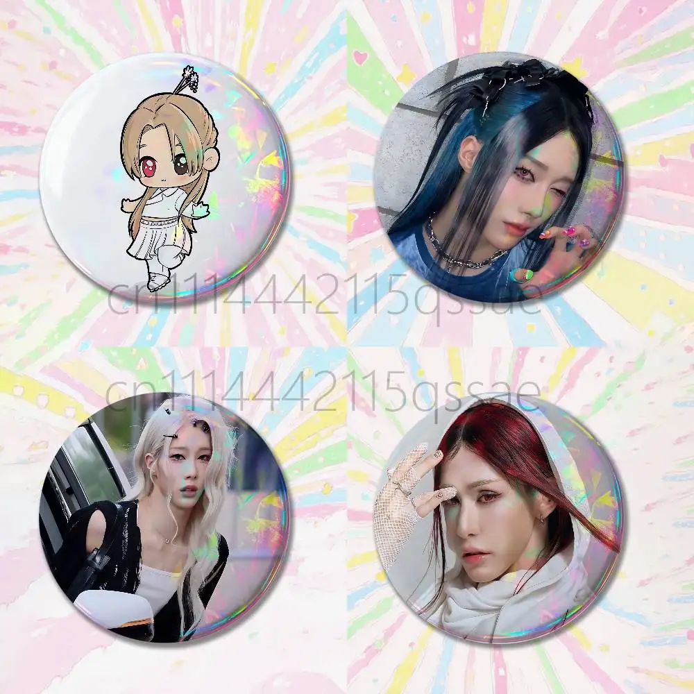 X-XLov Group R-Rui Pin Button Custom Anime Role Old-school Brooch Cartoon Collar Badge Jewelry Gift Fans