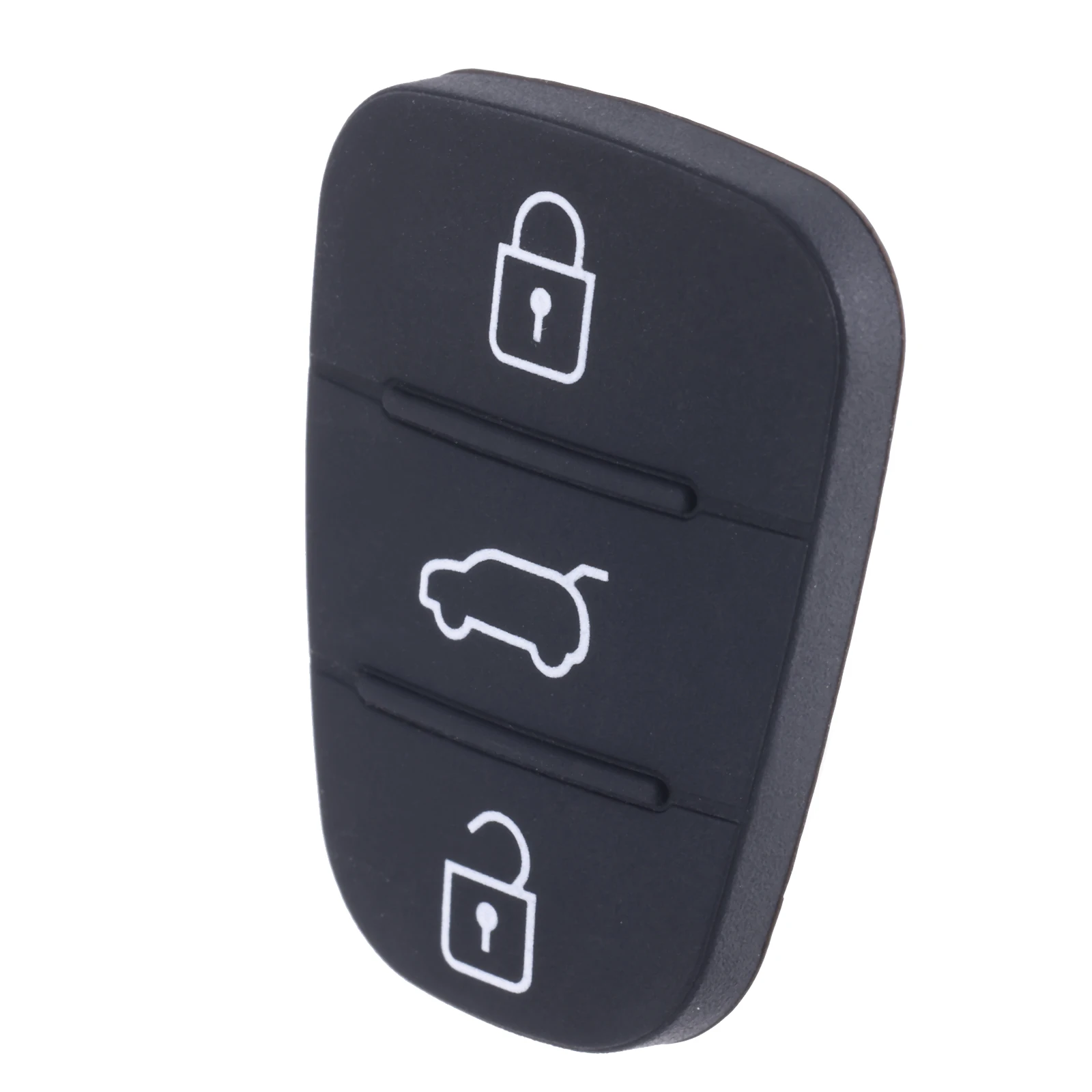 3-Button Car Key Rubber Buttons Pads Remote Control Key Fob Cover for Kia Sportage Ceed Soul Venga Hyundai i10 i20 i30 ix20 ix35