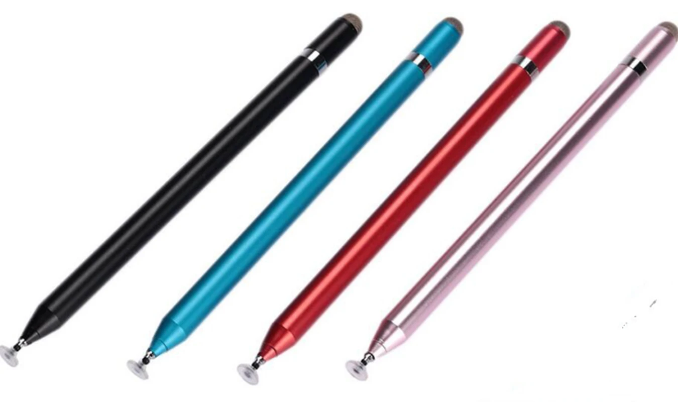 300 pz/lotto 2 in 1 penne per Tablet con disegno a penna stilo per iPad penna Touch Screen capacitiva per cellulare Smart Pencil per telefono Android