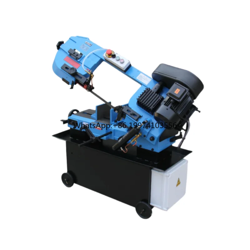 Vertical and horizontal dual-purpose metal band saw, hydraulic water-cooled saw, steel bar and aluminum cutting machine