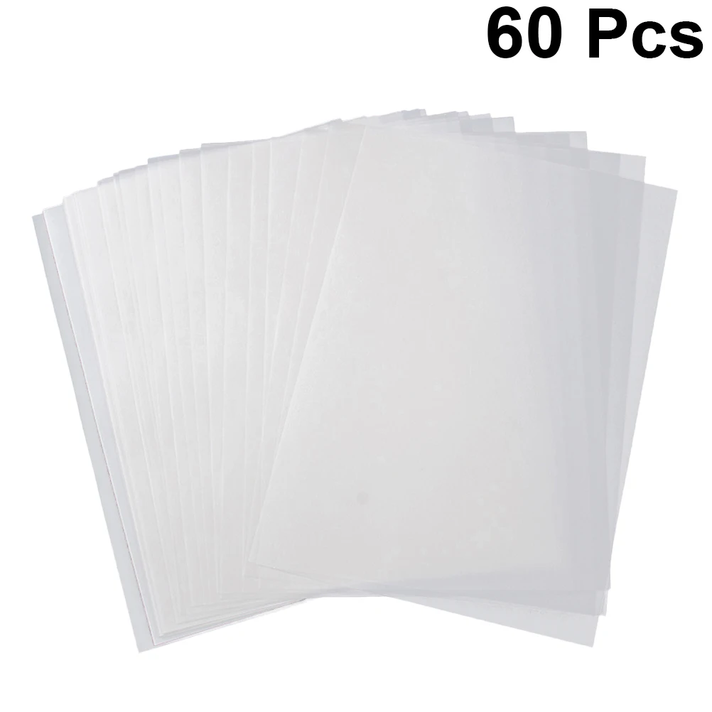 

60 Pcs Tracing Paper Sets Translucent Copy Engineering Drawing Paper Sulfuric Acid Resistant Fade Proof Calligraphy Craft