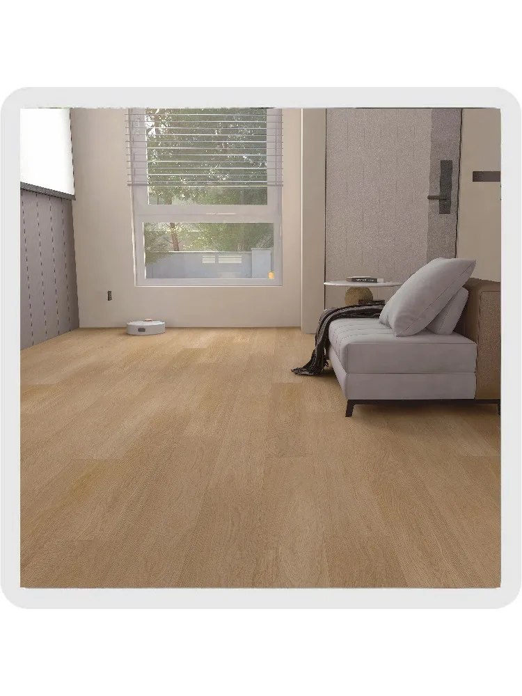 Version personnalisée du sol de carrelage imbriqué à grain de bois étanche et respectueux de l'environnement