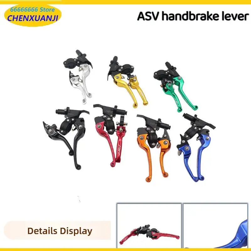 ASV F3 Adjustable Short Brake&Full Clutch Handlebar Lever Perch ForDirt Pit Bike