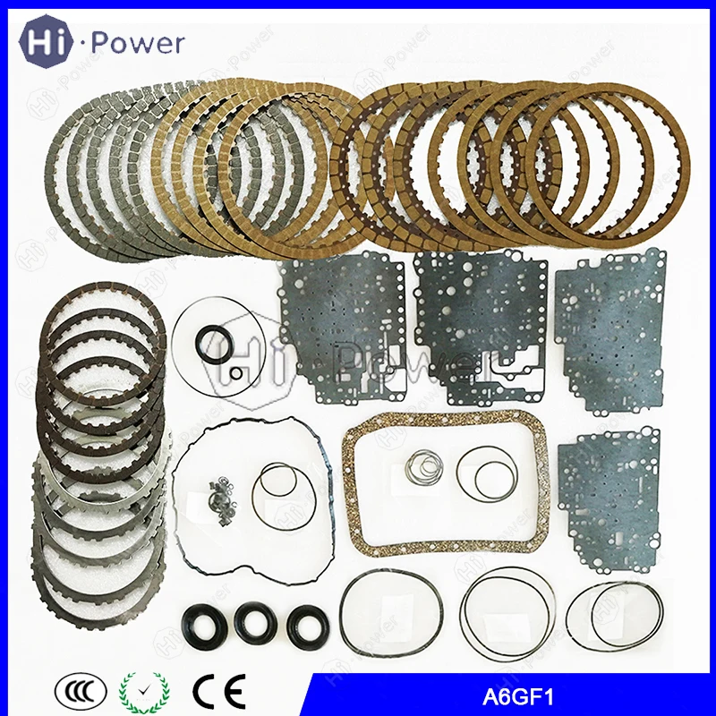 A6GF1 A6GF2 Transmission Clutch Overhaul Repair Kit Friction Plate For HYUNDAI Car Accessories Gearbox Clutch Disc Parts Kit