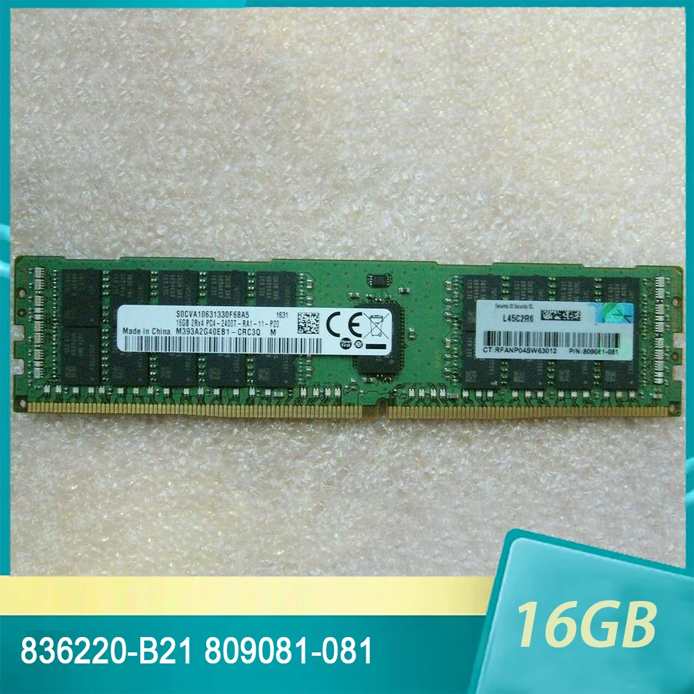 

Server Memory For HP 836220-B21 809081-081 16GB DDR4-2400R