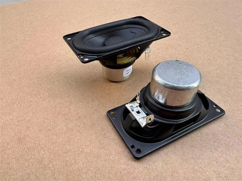 GHXAMP JBL FLIP 7用長方形(80x45mm)ネオジムフルレンジスピーカー2個