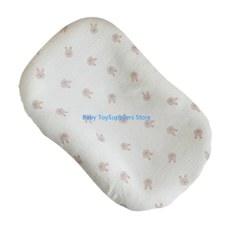 R1WF ทารก LOUNGER เตียงผ้าฝ้ายเปล Bassinet รองรับการออกแบบตามหลักสรีรศาสตร์