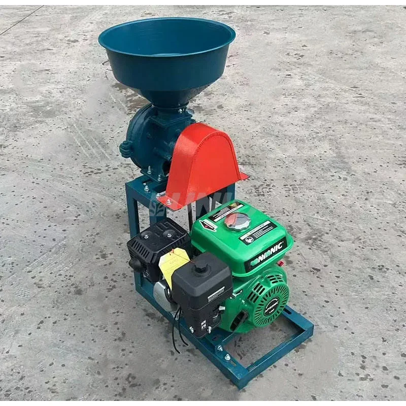 

2025 Farm Use Auto Corn Maize Mill Peanut Milling Machine With Engine/Electrical Motor