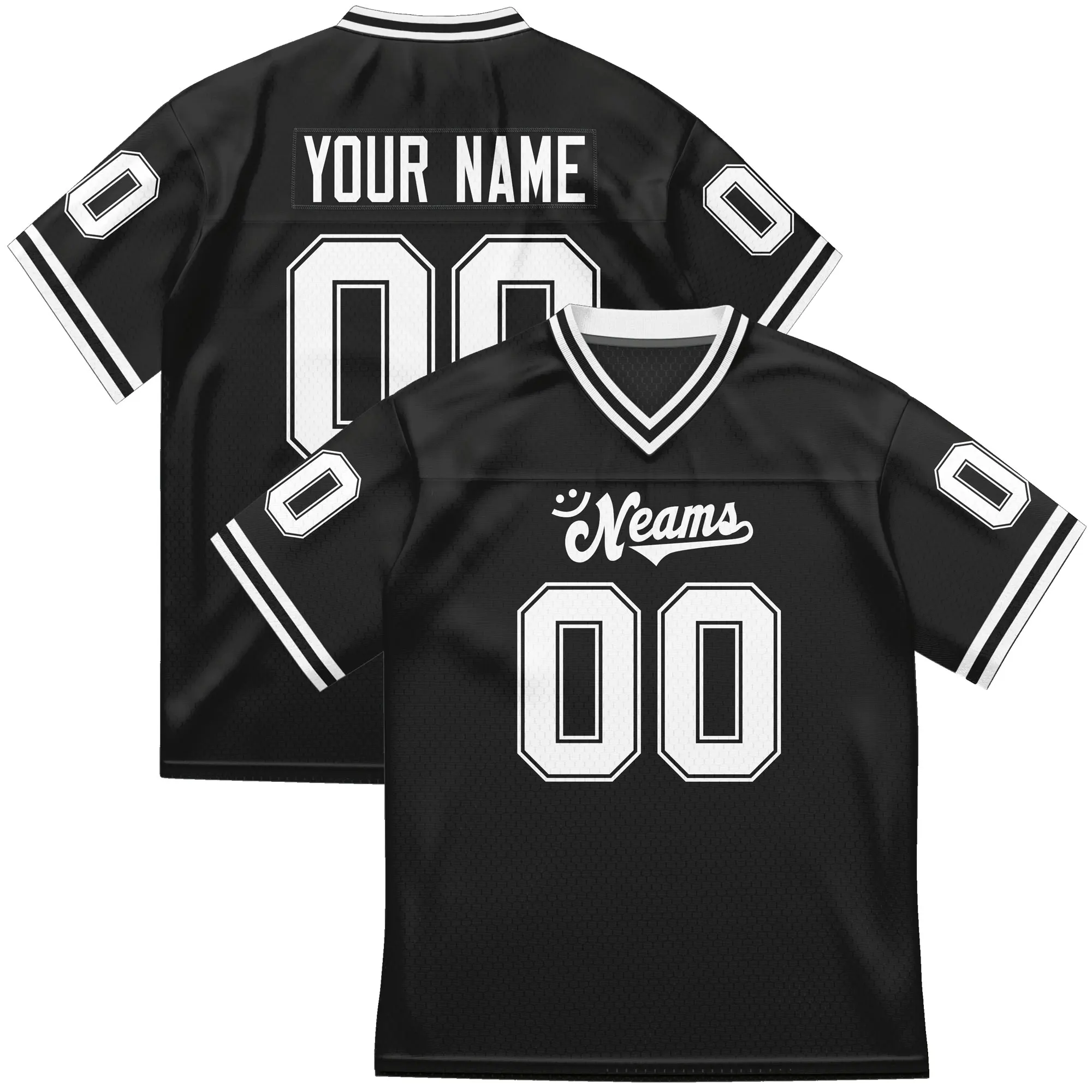 Aangepaste American Football Jersey gepersonaliseerde gedrukte naam nummer team uniform fans cadeau voor volwassenen kinderen