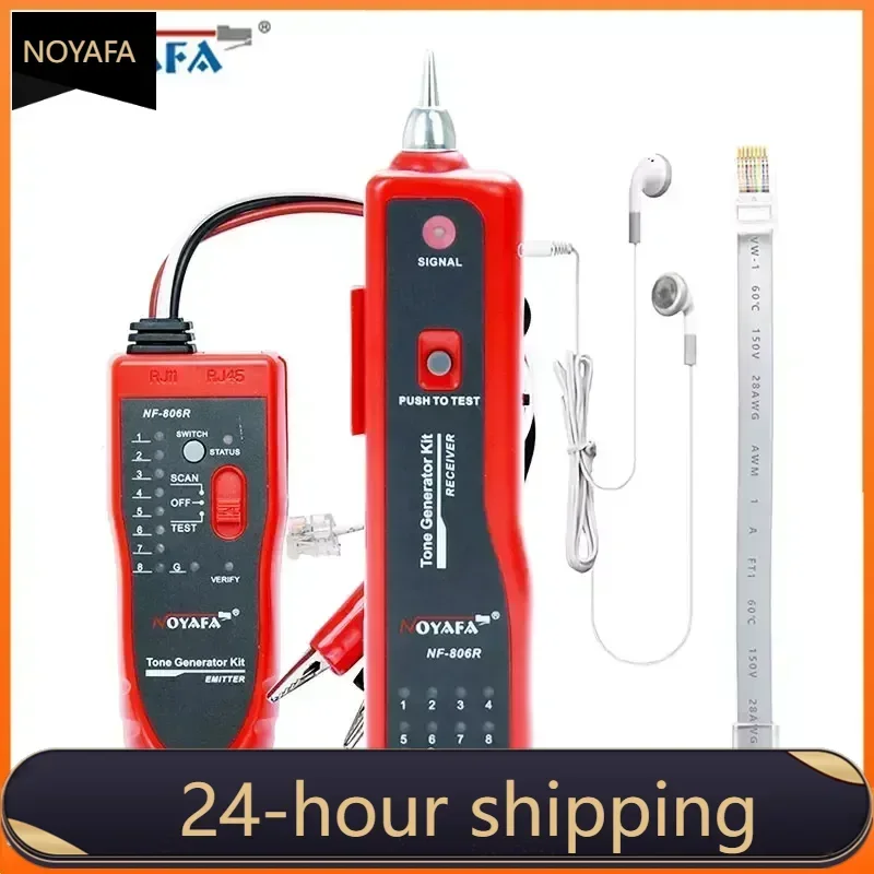 Noyafa NF-806 Mutifuncation Cable Test Detector Support Trace Telephone Lan Wire Finder Cable Continuity Tester Wiremap