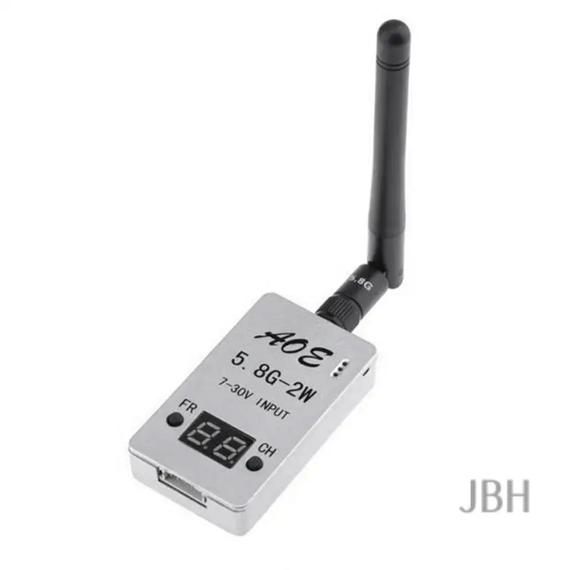 

WJ-TS933 2W 5.8G FPV VTX 2000Mw 48CH 5V 7-30V Входной корпус FPV-передатчик для FPV Drone RC Модель Запасные части из алюминиевого сплава