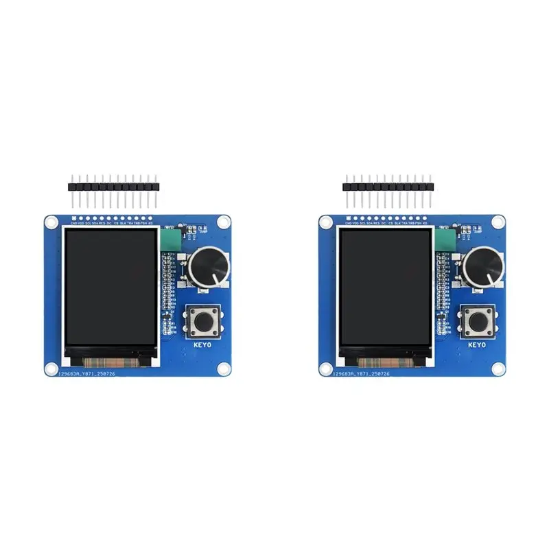 

【PUBLICITY】2-дюймовый TFT ЖК-дисплей с поворотным энкодером EC11, интерфейсом IIC SPI для проектов Arduino ESP32 Raspberry Pi DIY