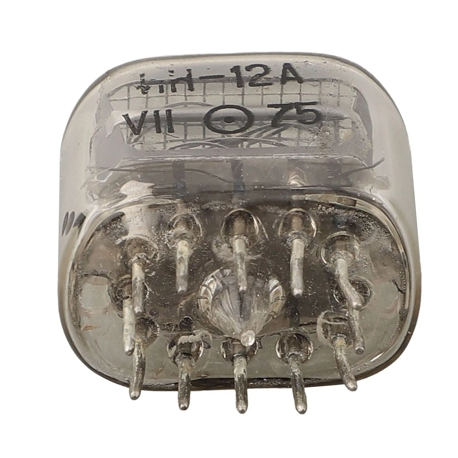 Nixie Tubes Model IN12 Piece Features Design Suitable for Various Electronic Applications Including For Clocks