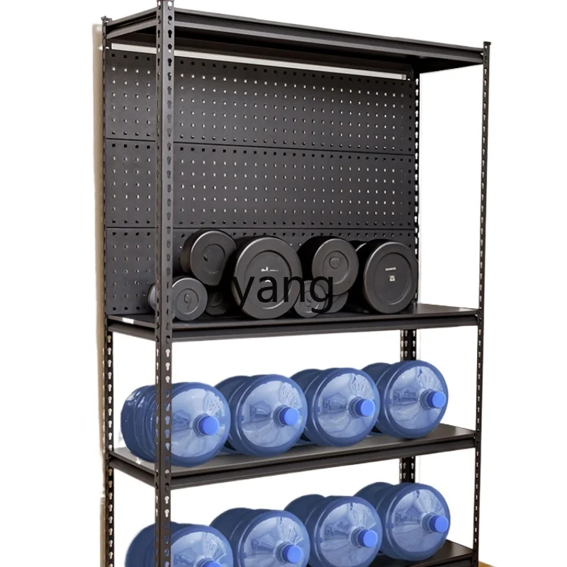 

yjq Shelf Storage Goods Warehouse House Work Toys Home Basement Garage Storage Display