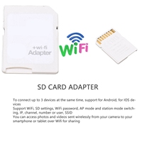 SD Card Wifi Adapter Simple  TF To SD Card Wifi Adapter Connect Up To 3 Devices Wireless  for Tablet PC
