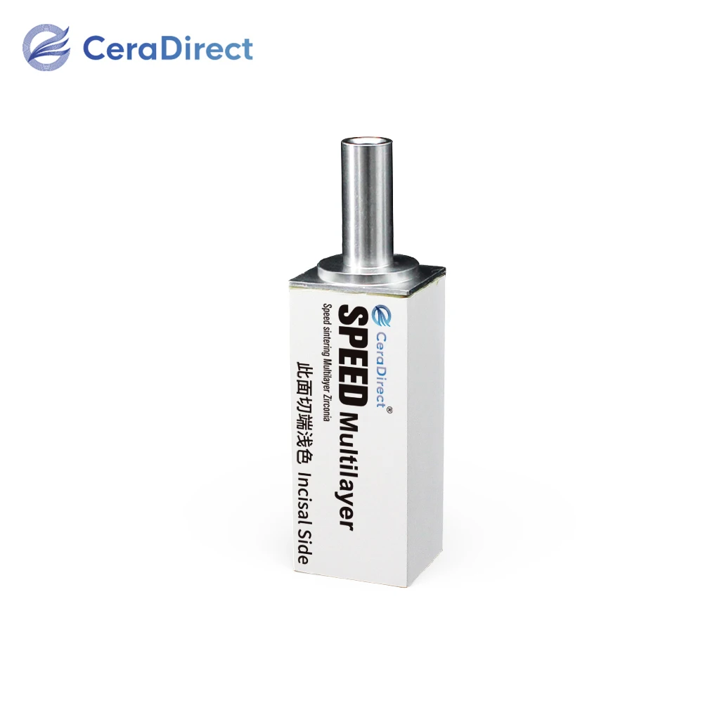 

Speed Multilayer Zirconia Speed Sintering Multilayer Zirconia Disc Sirona System Super High Translucency