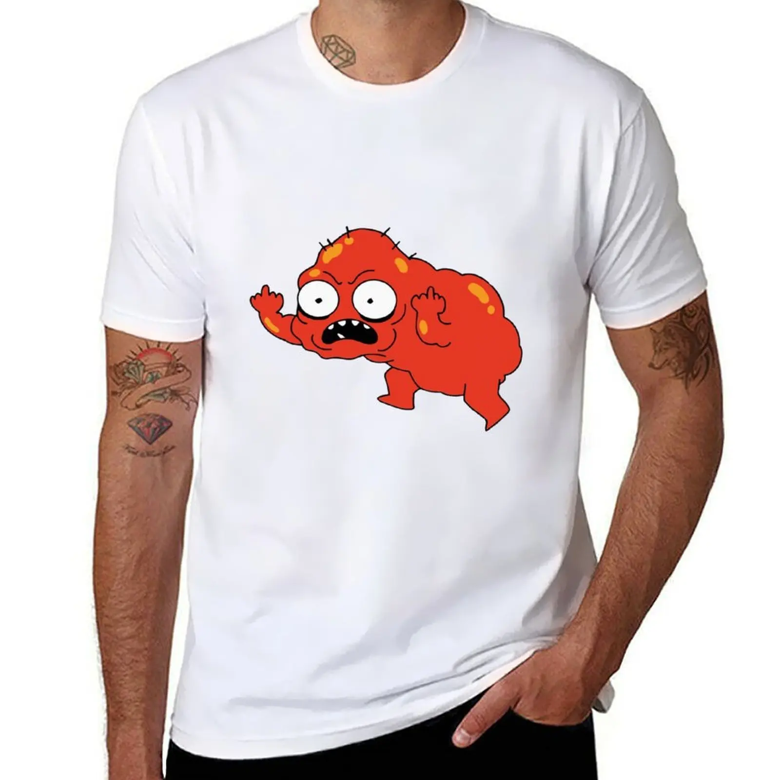 

Red Goobler T-Shirt man t shirt graphic man t shirts cotton T-Shirt