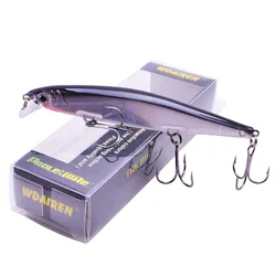 Fishing Lures 11cm 13.8g Sinking Minnow Wobblers Plastic Artificial Baits With Hook for Bass Pike Carp Swimbait Tackle
